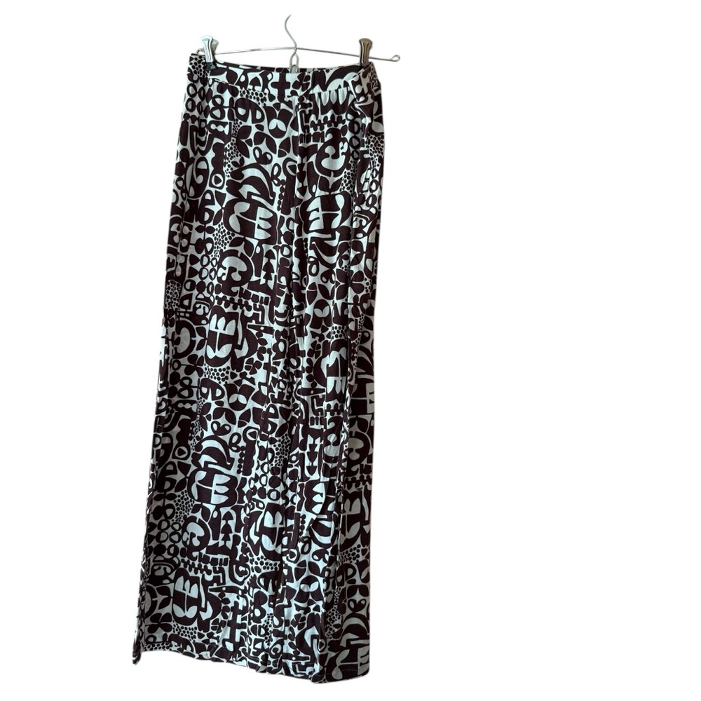 Trina Turk Brown Patterned Pants Size Medium